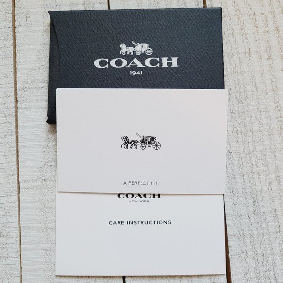 NWT Coach Tea Rose Floral Applique Black Clutch - Picture 11 of 11